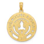 14K KENNEBUNKPORT Dolphins Charm - Image 4