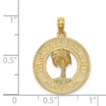 14K PAWLEYS ISLAND Palm Tree Charm - Image 3