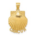 14K CANCUN Scallop Shell Charm