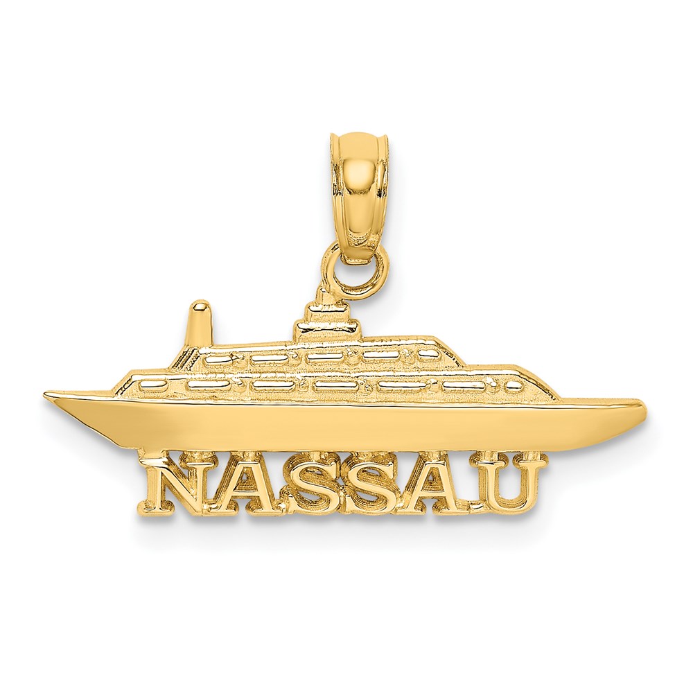 K7599.jpg 14K NASSAU Cruise Ship Charm - Image 1