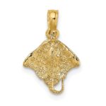 14K Mini Stingray Charm