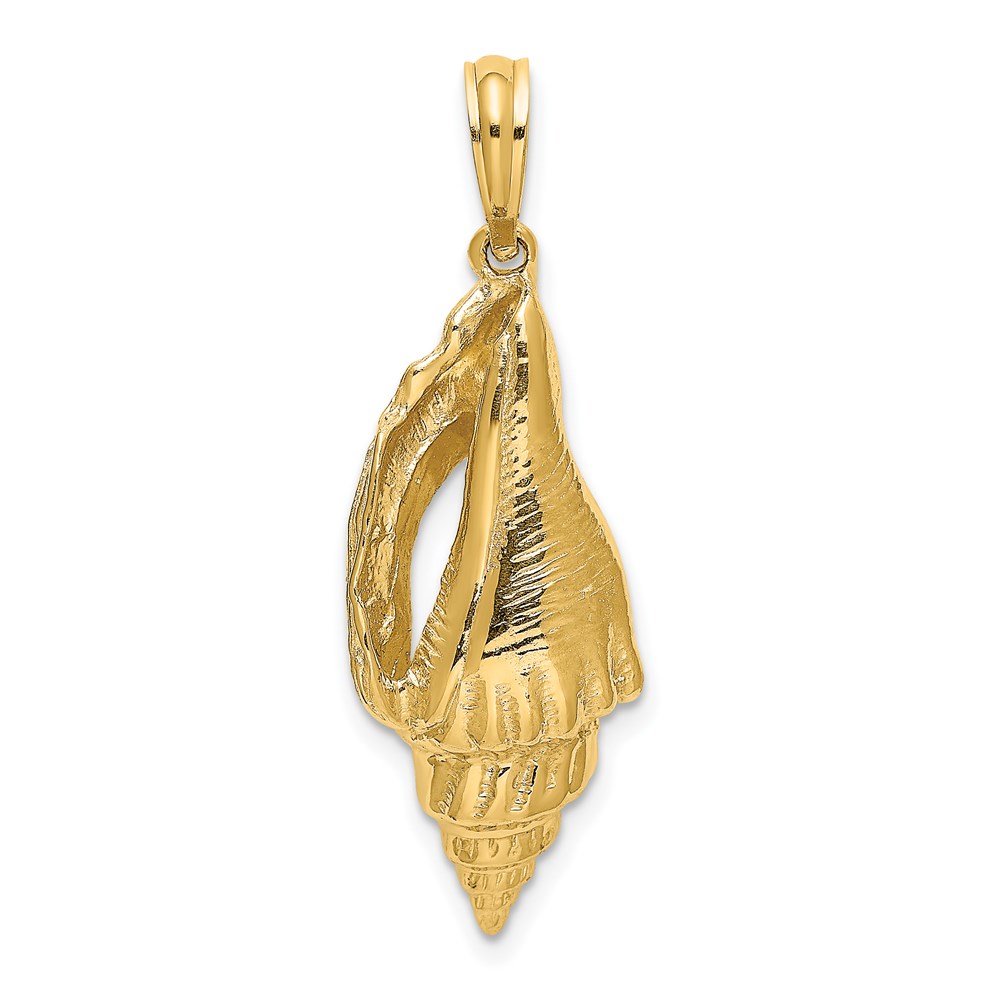 K7679.jpg 14K Polished Elongated Shell Charm - Image 1
