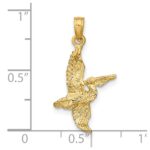 14K 3-D Pelican Flying Charm - Image 5