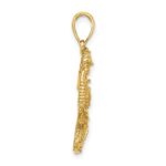 14K Starfish and Seahorse Charm - Image 2