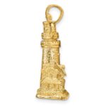 14k 3-D Cape Cod Lighthouse Pendant - Image 2