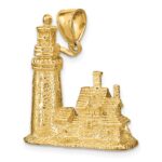 14k 3-D Cape Cod Lighthouse Pendant - Image 5