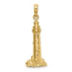 14K 3-D Fenwick Island Delaware Lighthouse Charm - Image 4