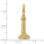 14K 3-D Fenwick Island Delaware Lighthouse Charm - Image 3
