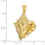 14K Conch Shell Charm - Image 3