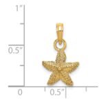 14K Starfish Charm - Image 3