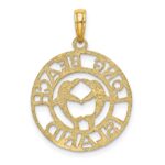 14K LONG BEACH ISLAND with Dolphins Charm - Image 4