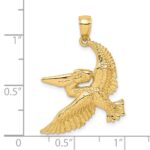 14K Flying Pelican Charm - Image 3