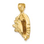 14K 3-D Conch Shell Charm - Image 5