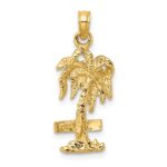 14K MARCO IS. Palm Tree Charm - Image 4