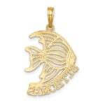 14K Polished ST. THOMAS Angelfish Charm - Image 4