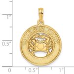 14K OCEAN CITY with Crab Charm - Image 3