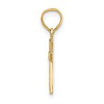 14K Mini Cross Charm - Image 2