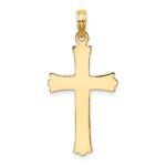 14K Cross with Starburst Center Charm - Image 4