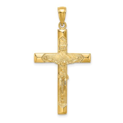 14K Crucifix Charm