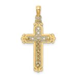 14k Fancy Crucifix Charm - Image 4