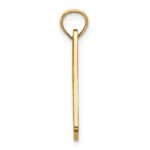 14K Textured AVALON License Plate Charm - Image 2