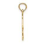 14K Polished Snow Skis/Boots/Poles Charm - Image 2