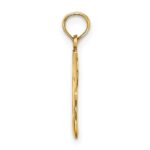 14K #1 Bowling Ball and Two Pins Charm - Image 2