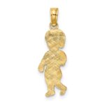 14K Little Boy Walking Charm - Image 3