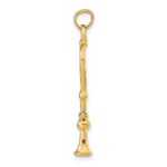 14k 3-D Stethoscope Pendant - Image 2