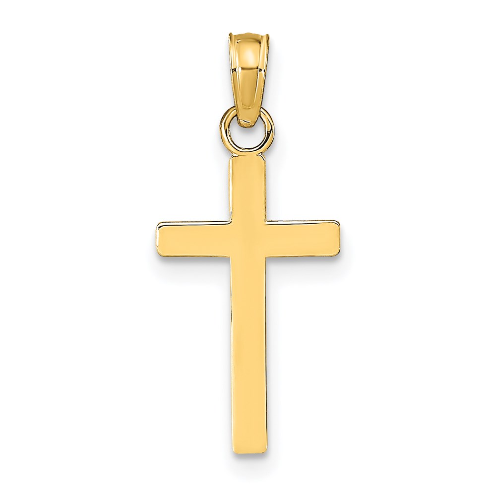 K9578.jpg 14k Polished Cross Pendant - Image 1