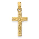 14k Crucifix Pendant