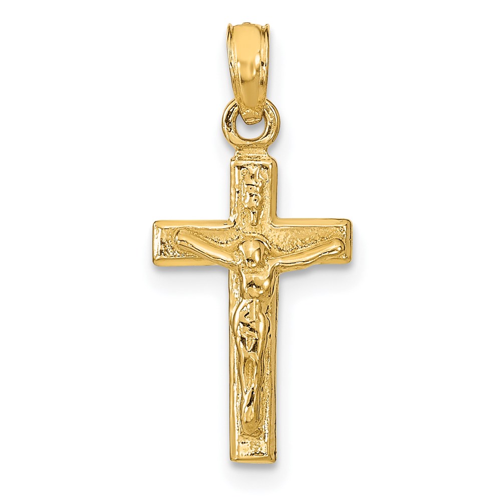 K9601.jpg 14k Crucifix Pendant - Image 1