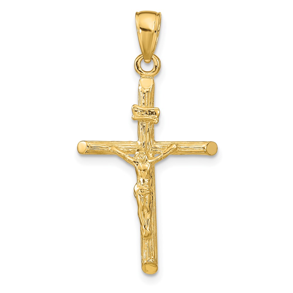 K9606.jpg 14k Crucifix Pendant - Image 1