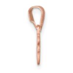 14K Rose Gold Polished 2025 GRAD Charm - Image 2