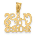 14k Polished CLASS OF 2025 Charm - Image 3