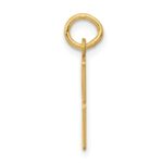 14k Small Elongated Number 53 Charm - Image 2