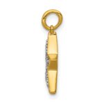10k Diamond Star Charm - Image 2