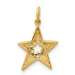 10k Diamond Star Charm - Image 3