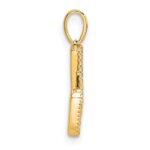 10K Diamond Letter W Initial Pendant - Image 3