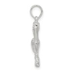 De-Ani Sterling Silver Small 3D Standing Moveable Mouth Pelican Pendant - Image 2