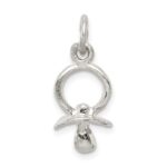 Sterling Silver Pacifier Charm - Image 4