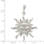 Sterling Silver Sun Pendant - Image 3