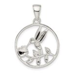 Sterling Silver Hummingbird Pendant - Image 4