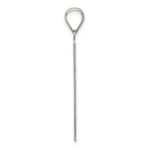 Sterling Silver The Hanged Man Tarot Card Pendant - Image 2