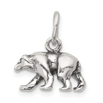 Sterling Silver Bear Charm
