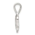 Sterling Silver Girl Head Charm - Image 2