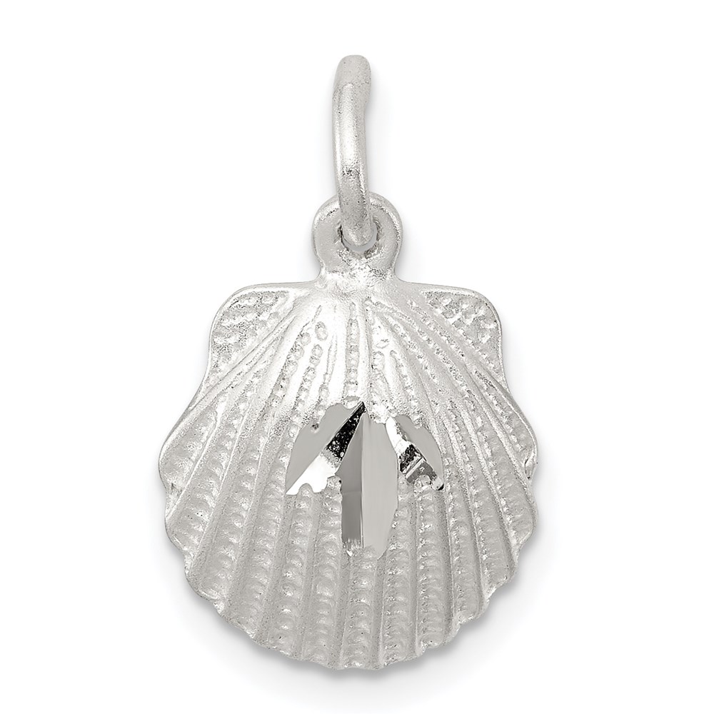 QC1650.jpg Sterling Silver D/C Shell Charm - Image 1