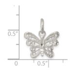 Sterling Silver Butterfly Charm - Image 4