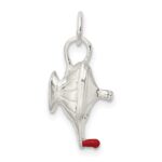 Sterling Silver Lamp of Knowledge Charm - Image 3