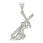 Sterling Silver St. Andrew Cross Pendant - Image 4